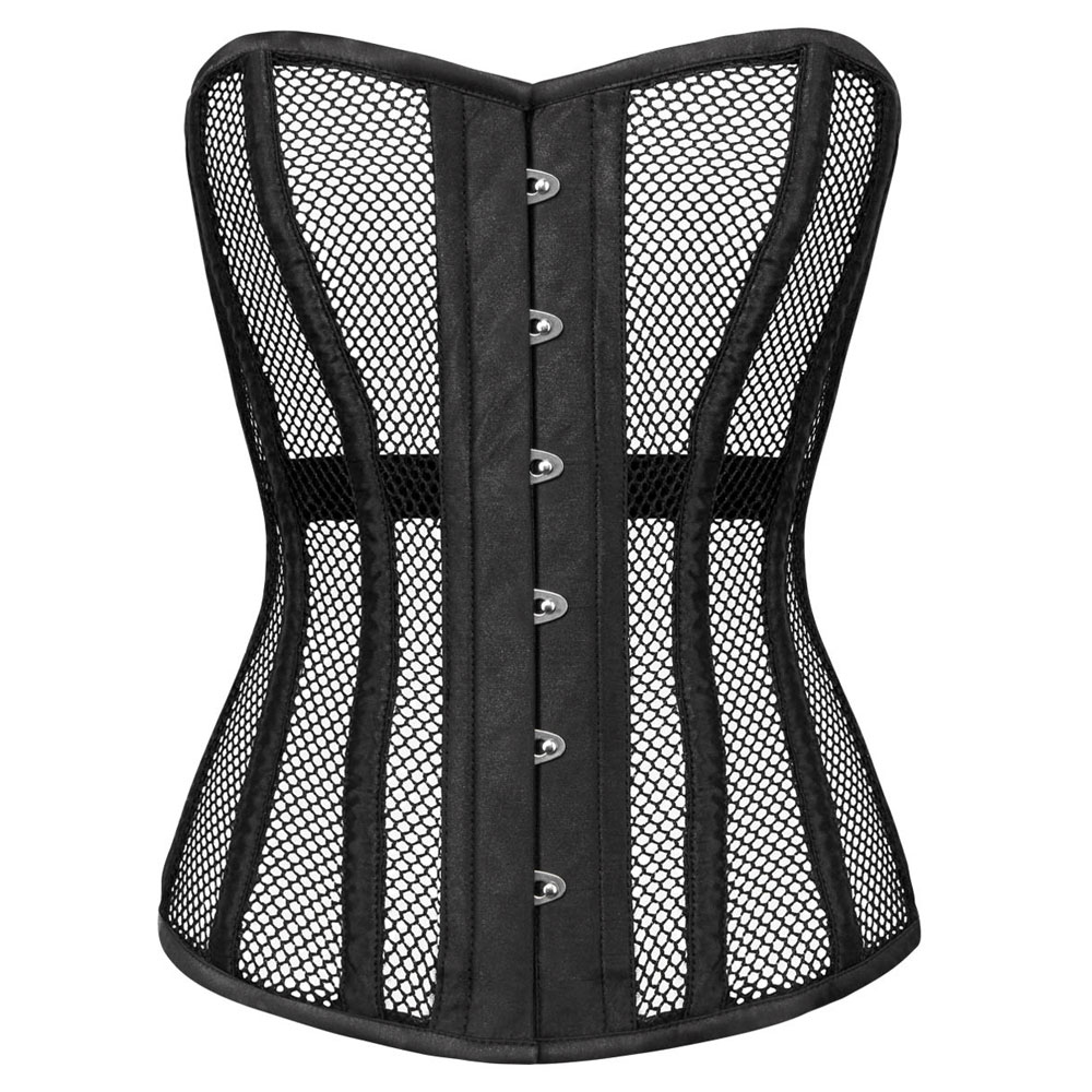 Attitude Corsets - Iselin Vollbrust Korsett - Schwarz
